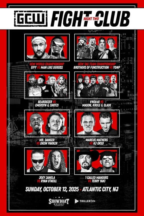 GCW: Fight Club 2025 - The Art of War Games, Night 2